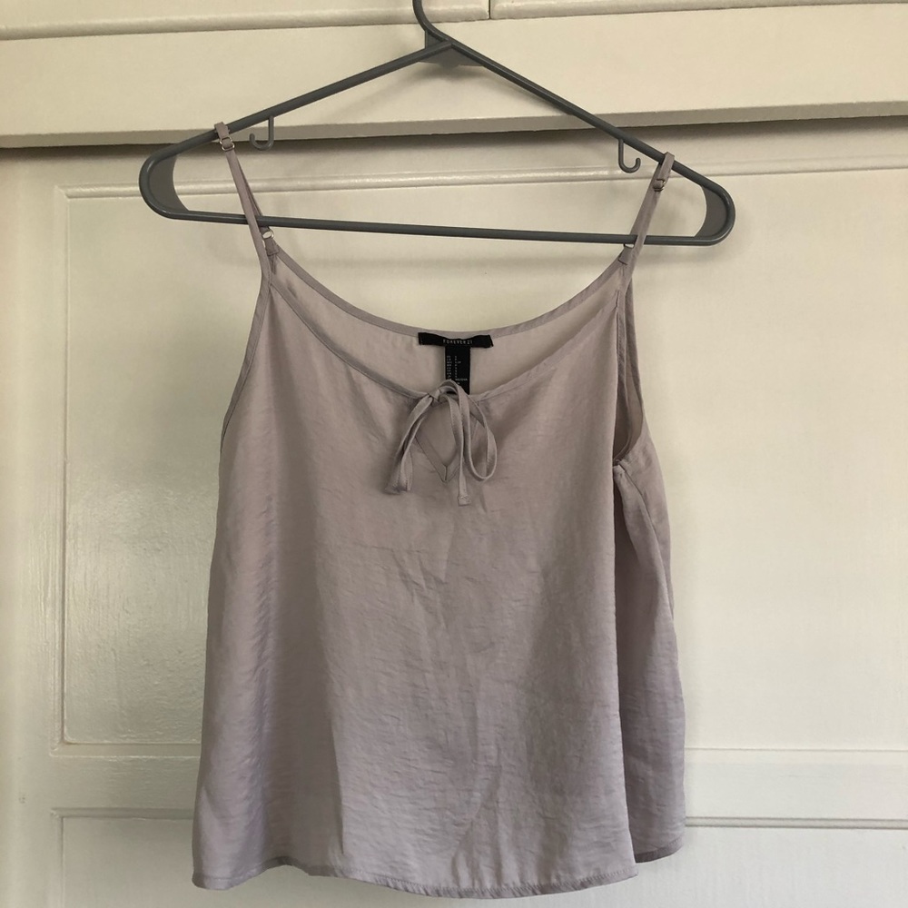 Grey tank top